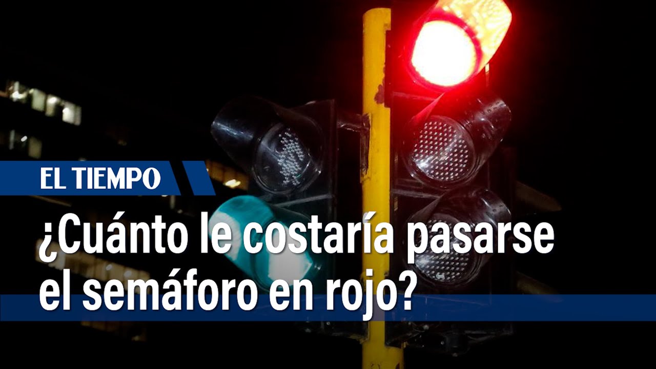 cuanto tarda en llegar multa semáforo rojo