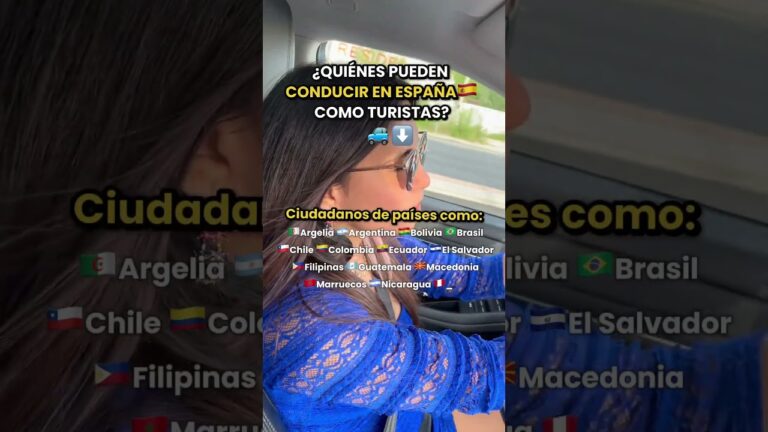 cuanto tiempo puedo conducir en españa como turista