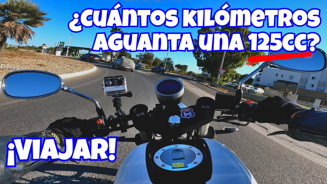 cuantos km puede hacer una moto de 125 sin parar