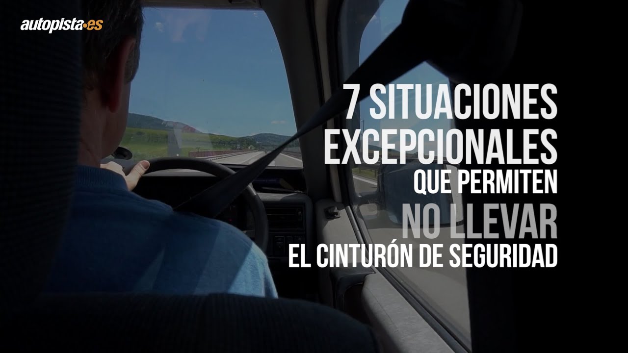 cuantos puntos te quitan por no llevar el cinturon