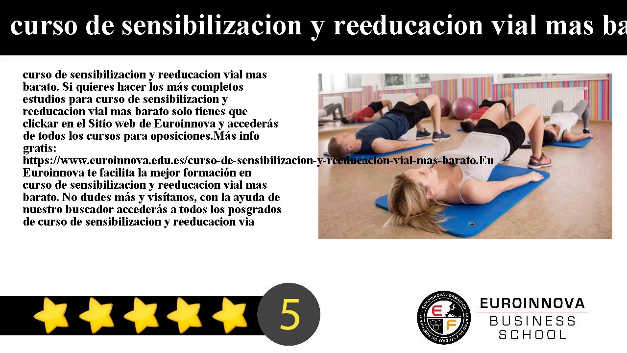 curso de sensibilización y reeducación vial valencia