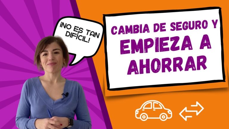 dar parte antes de cambiar de seguro