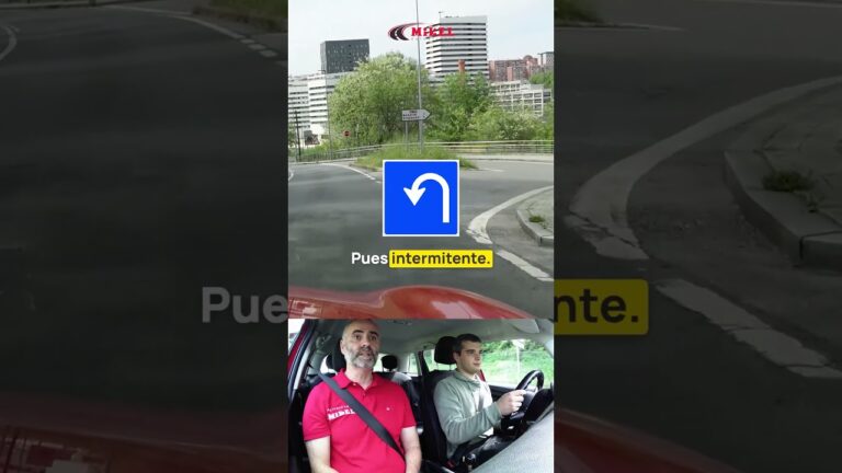 debe abstenerse de realizar un cambio de sentido cuando...