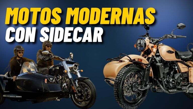 diferencia entre motocicleta con sidecar y sin sidecar