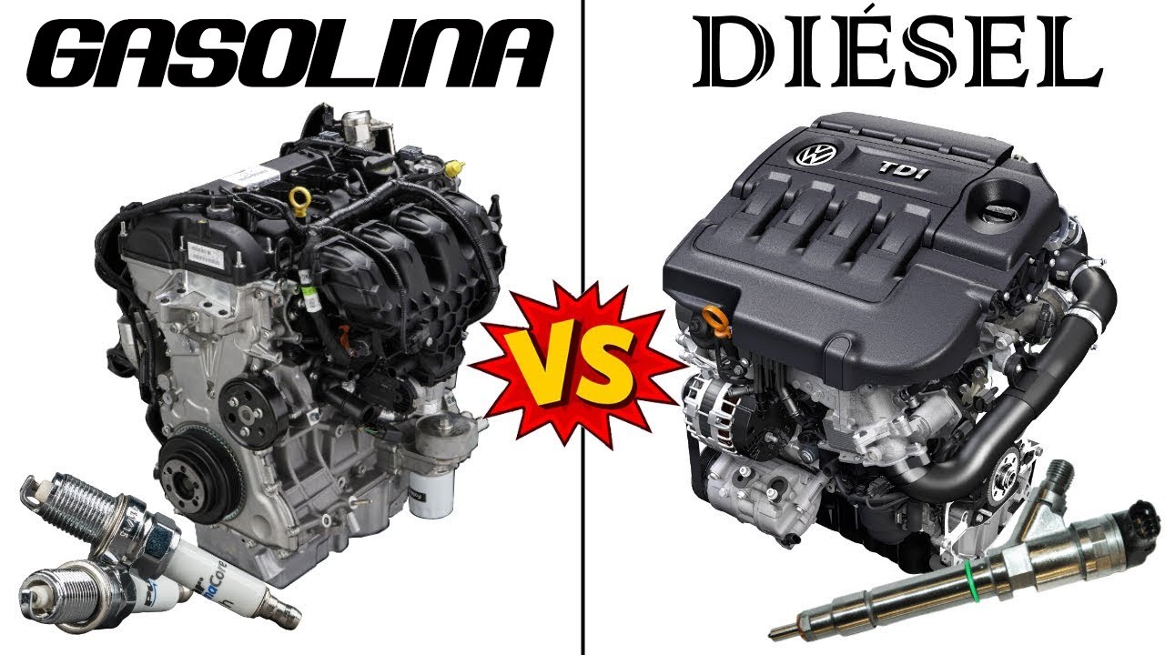 diferencias entre motor diesel y gasolina