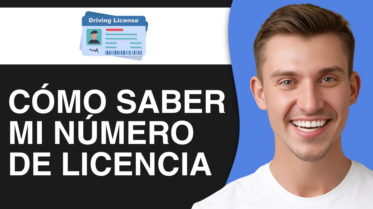 donde pone el numero del carnet de conducir