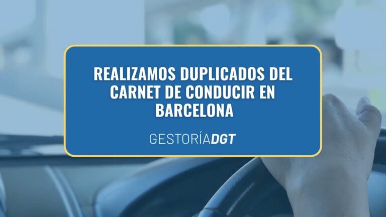 duplicado de carnet de conducir barcelona