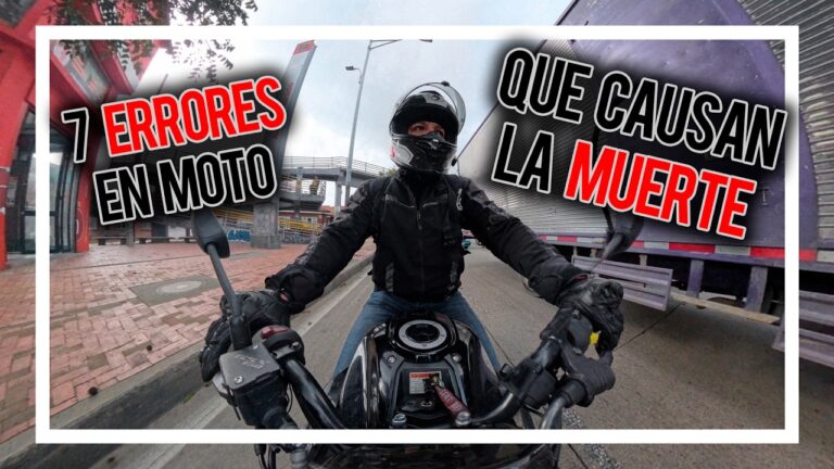el accidente de motocicleta más frecuente es...