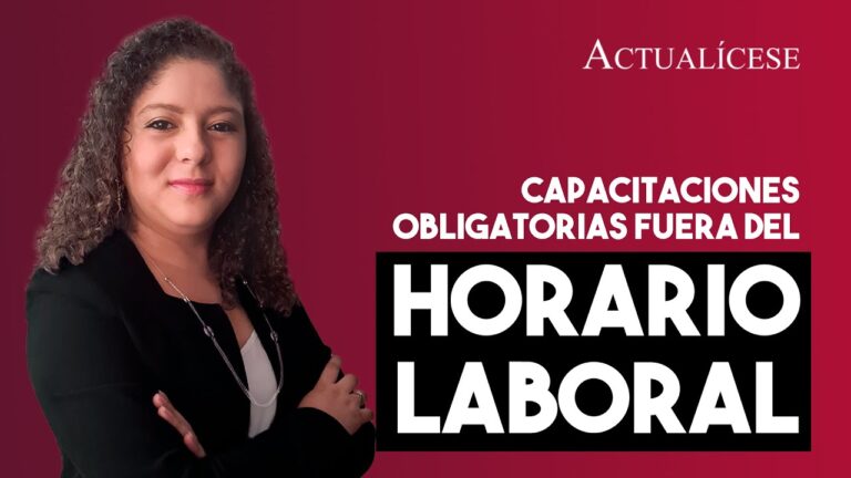el cap se debe hacer en horario laboral