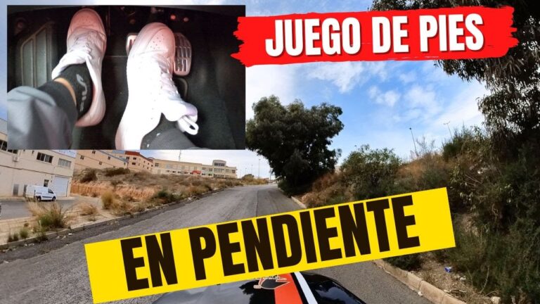 el coche se me va para atrás en las cuestas