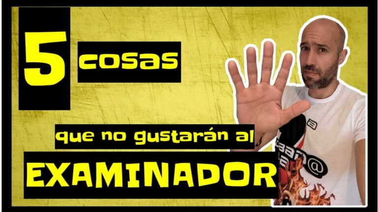 el examinador de tráfico no dice si he aprobado