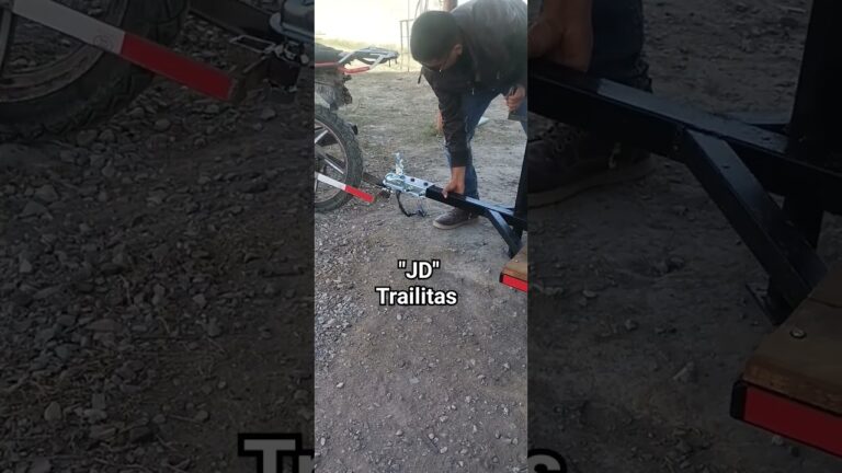 el remolque que arrastra una motocicleta no podrá...