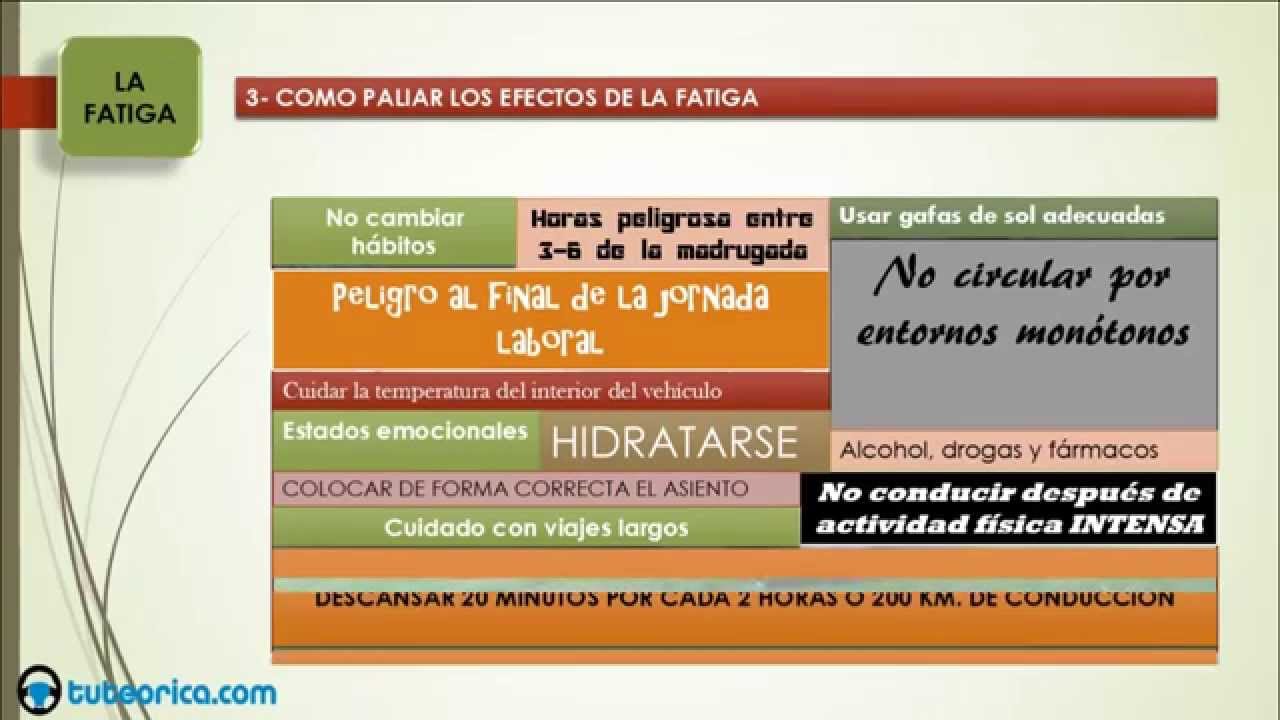 el sueño y la fatiga cómo influyen en la conducción