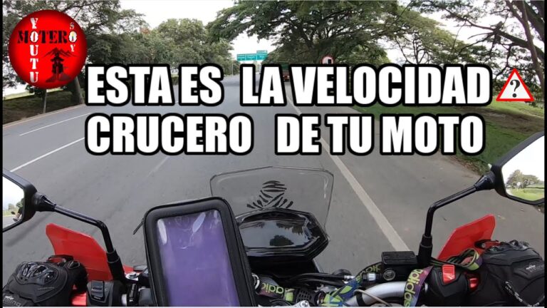 en autopista a qué velocidad máxima puede circular una motocicleta