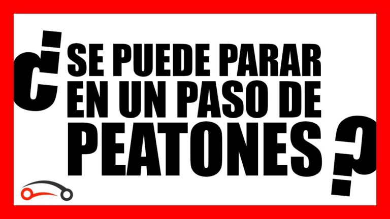 en el paso de peatones puede hacer una parada