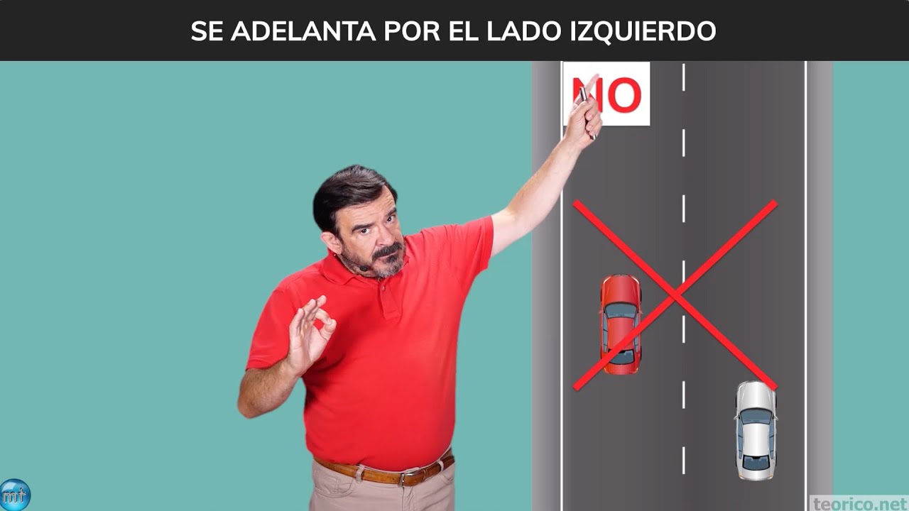 en esta via urbana esta permitido adelantar por la derecha