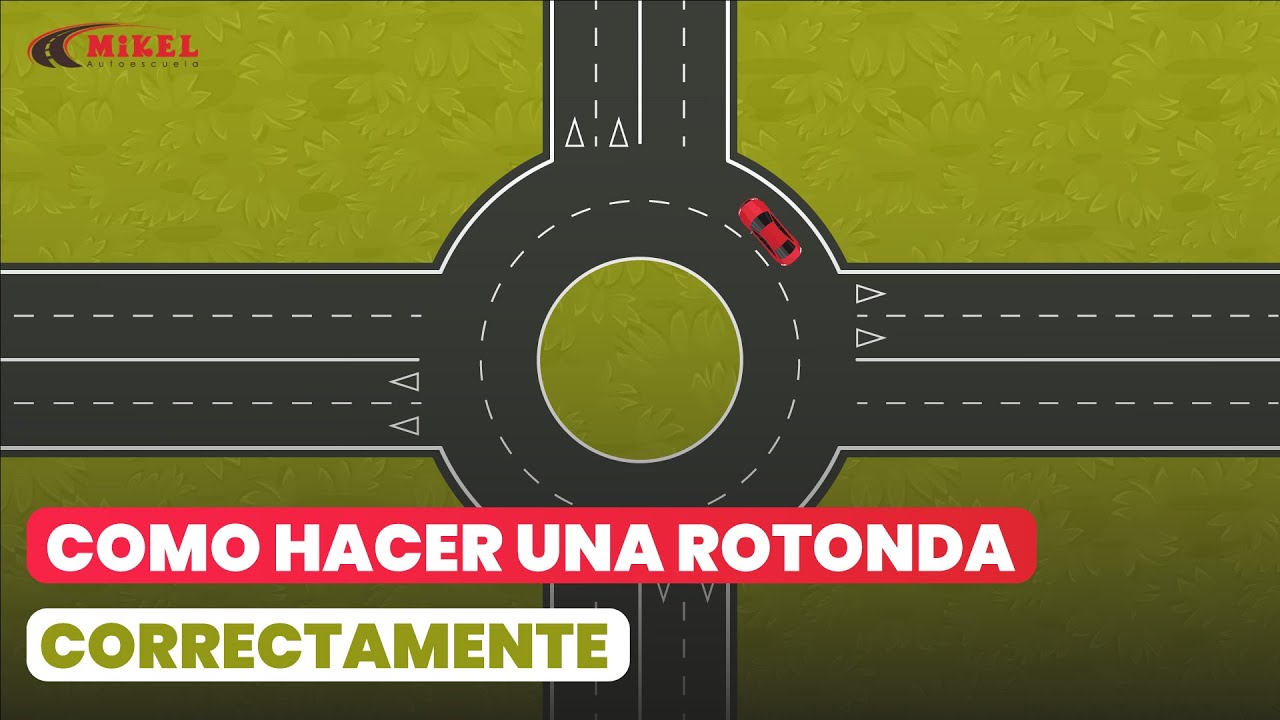 en que marcha se entra en una rotonda