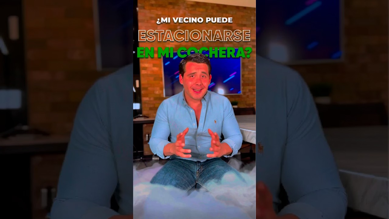 en una entrada de garaje está permitido estacionar el vehículo