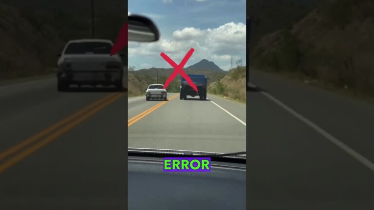 es correcto el adelantamiento que realiza el vehículo rojo