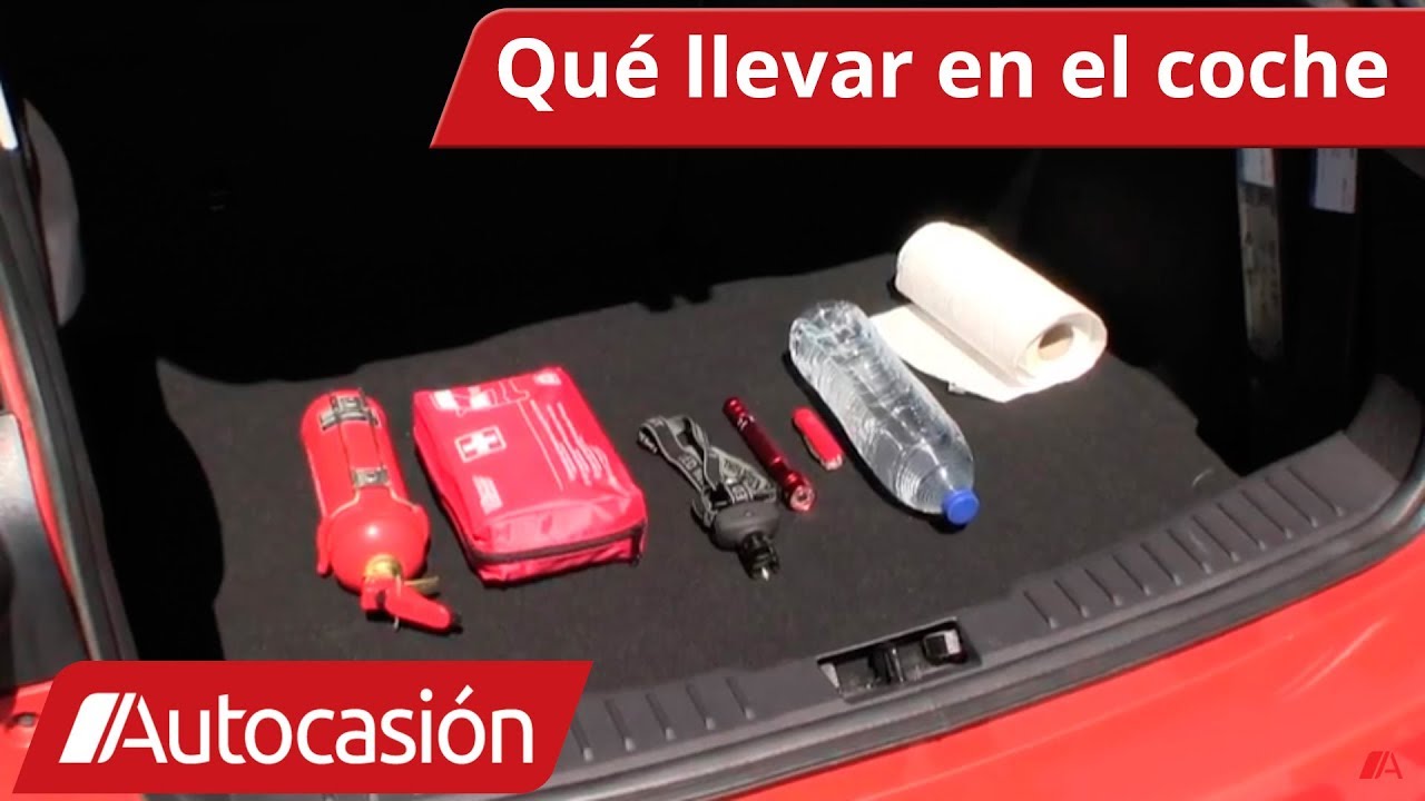 es obligatorio llevar extintor en el coche
