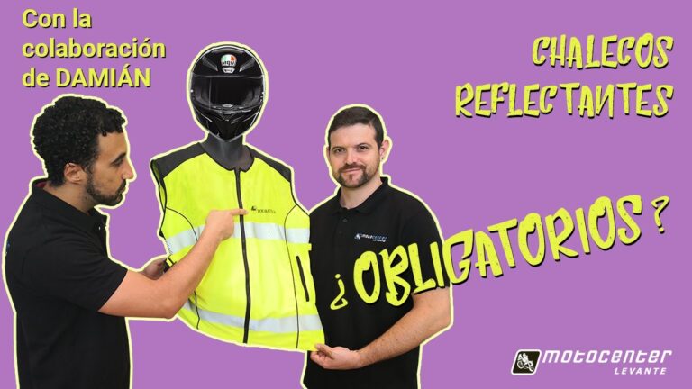 es obligatorio llevar un chaleco reflectante en una motocicleta
