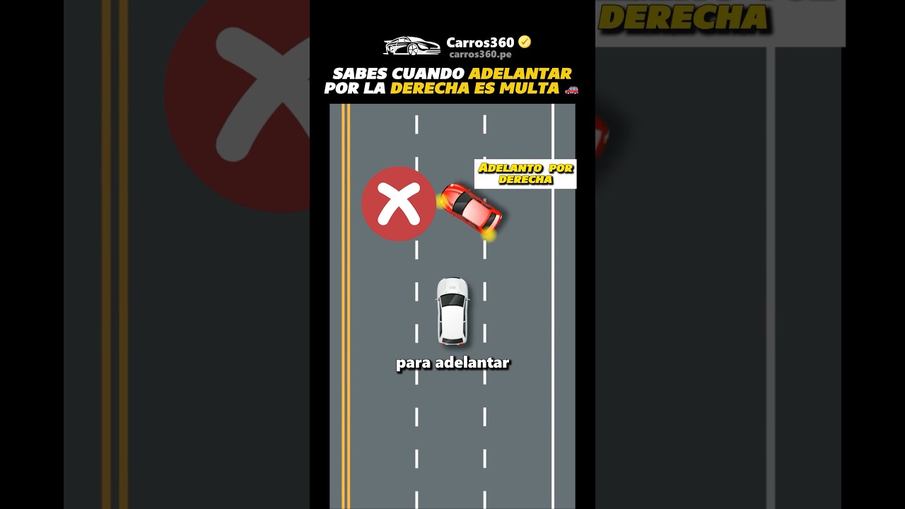 está permitido adelantar por la derecha si existe espacio suficiente