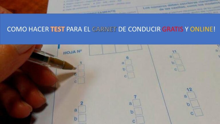 estudiar carnet de conducir online gratis