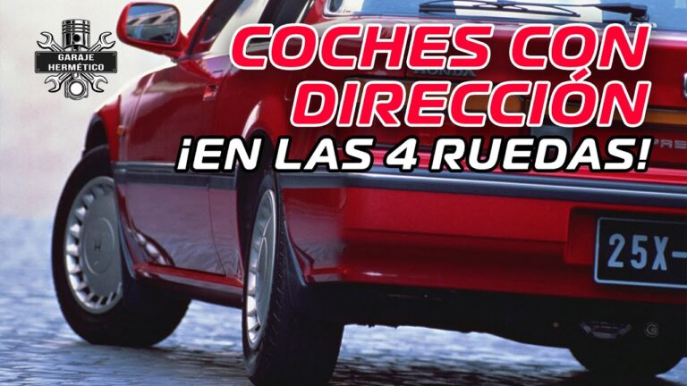 existen vehículos con las cuatro ruedas directrices