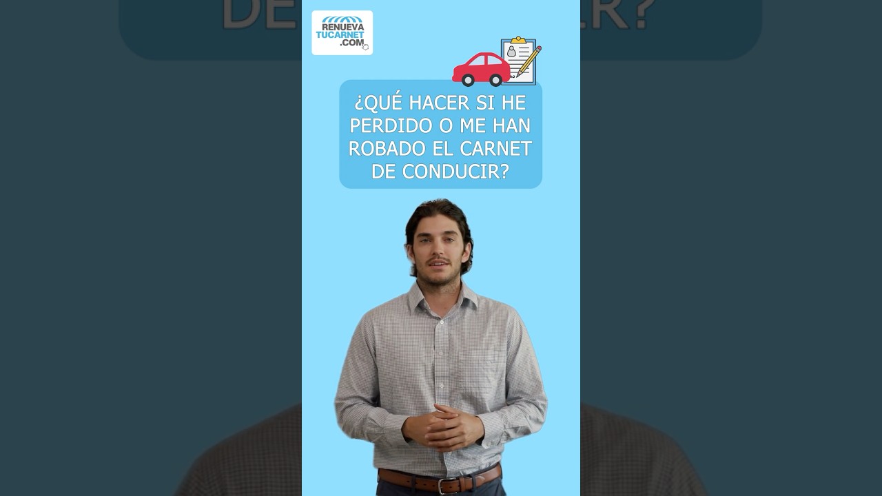 he perdido el carnet de conducir barcelona