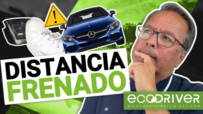 la distancia de frenado de un vehículo cargado es
