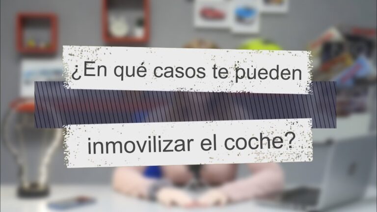 la intención de inmovilizar el vehículo debe advertirla...
