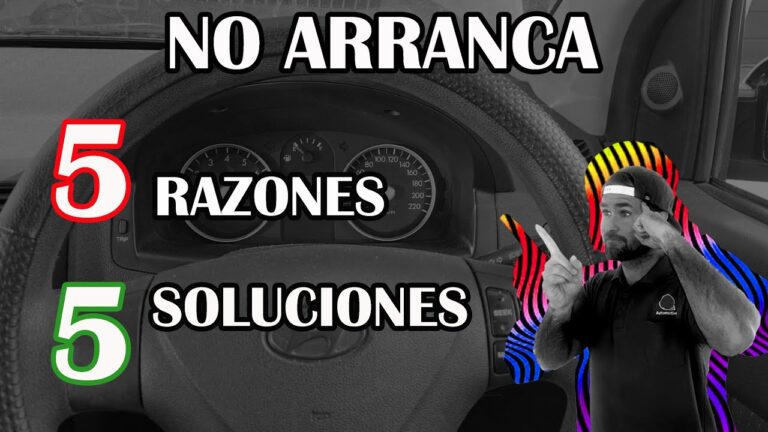 la llave del coche no arranca