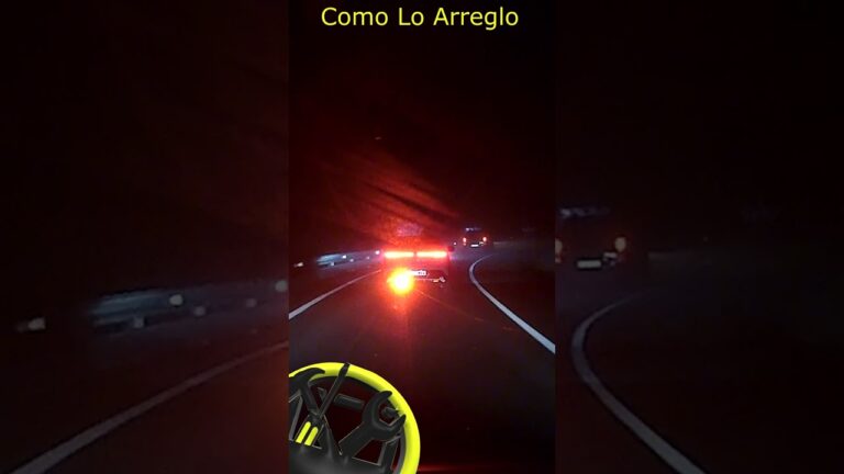 la luz antiniebla trasera solo se utilizará cuando