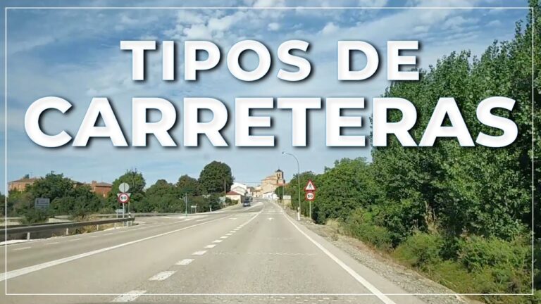 las carreteras convencionales son en general