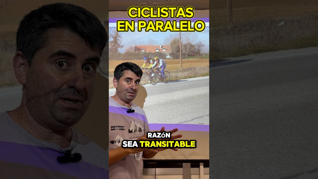 los conductores de motocicletas pueden circular en paralelo