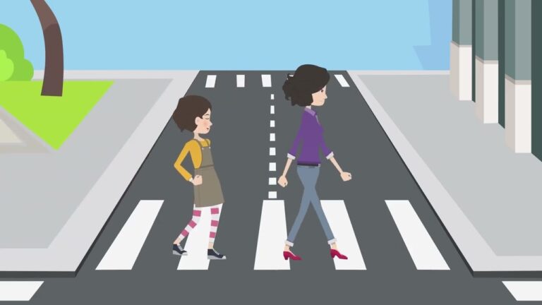 los peatones tienen preferencia en las vías urbanas