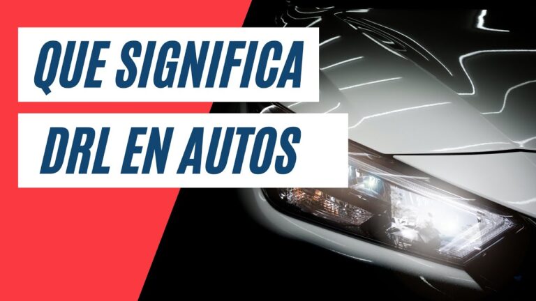 luz de circulación diurna para que sirve
