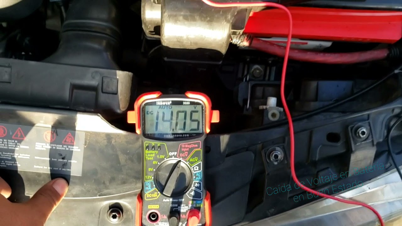 luz fallo motor por batería baja