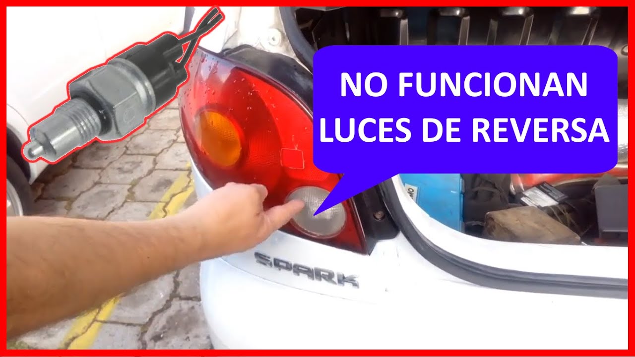 luz marcha atrás no funciona itv