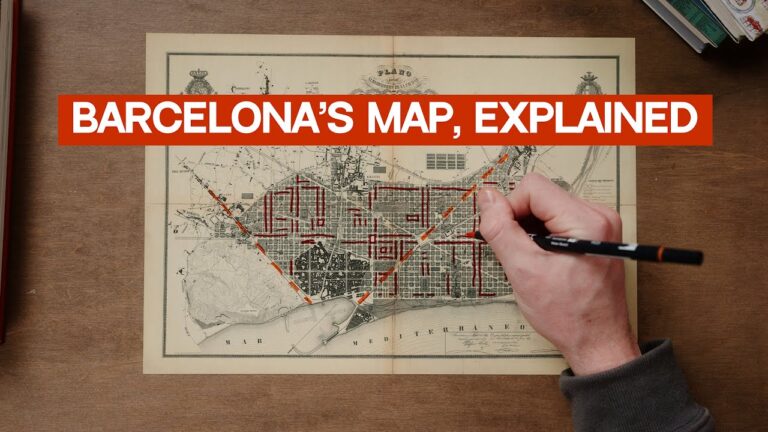 mapa salidas ronda de dalt barcelona