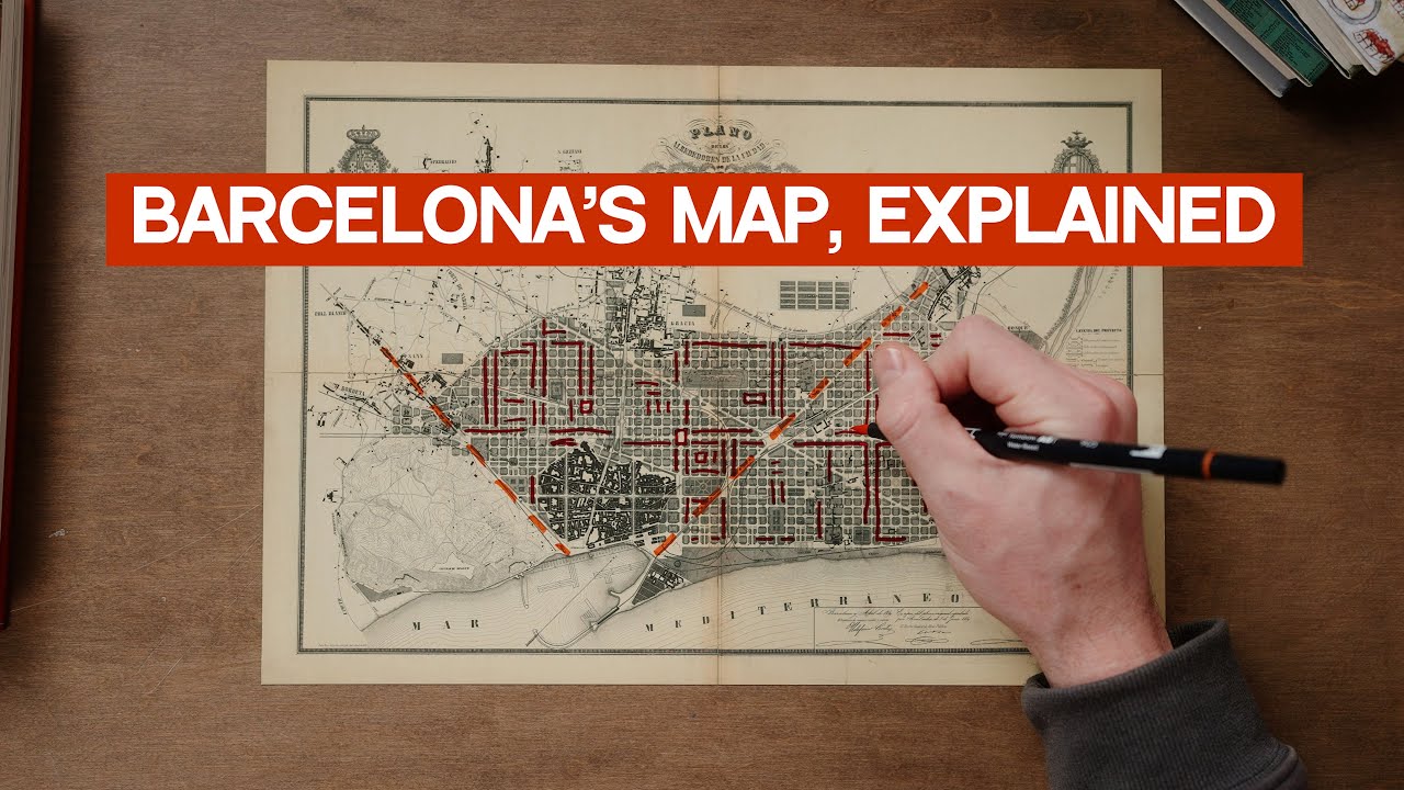 mapa salidas ronda de dalt barcelona