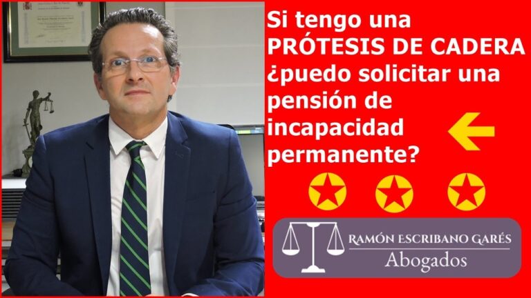 me puedo jubilar por prótesis de cadera
