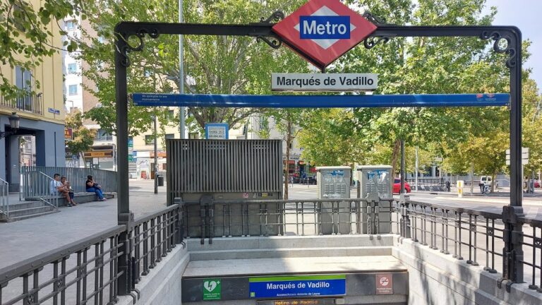 metro marqués de vadillo como llegar