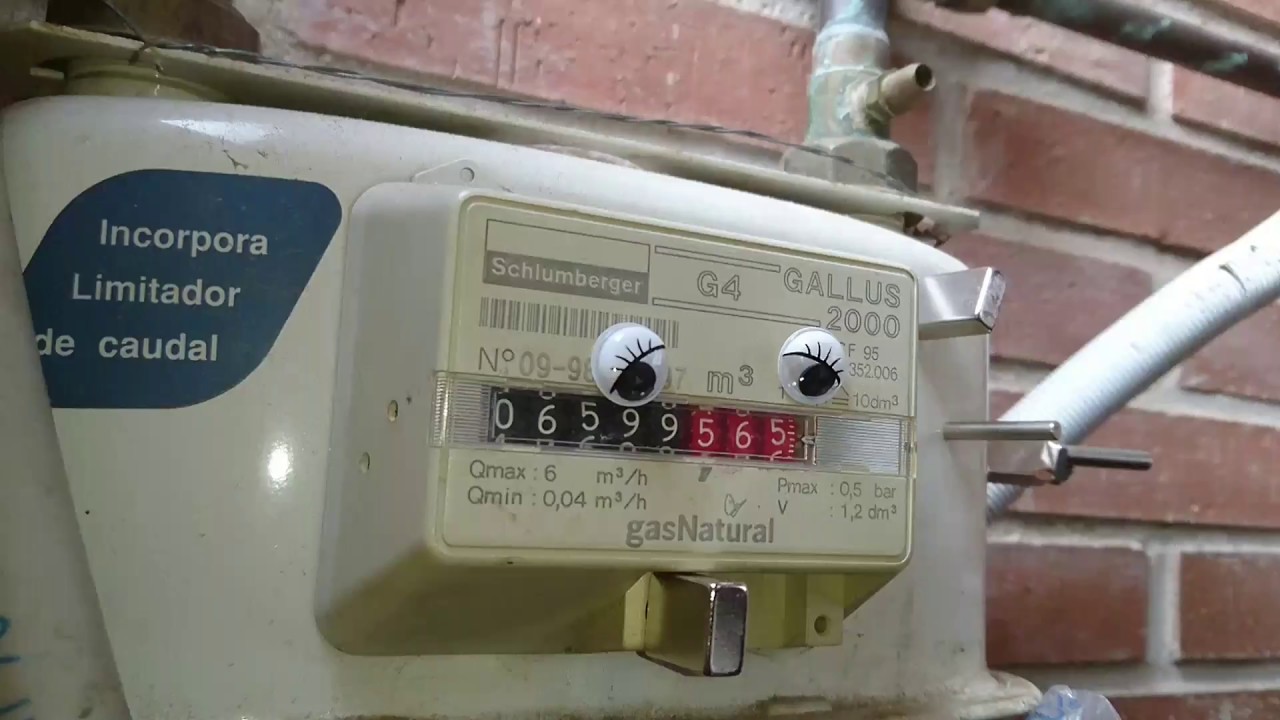 mi contador de gas va muy rápido