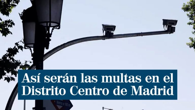 multa acceder a la zbe de distrito centro sin autorización