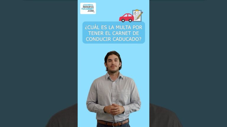multa por dni caducado al renovar