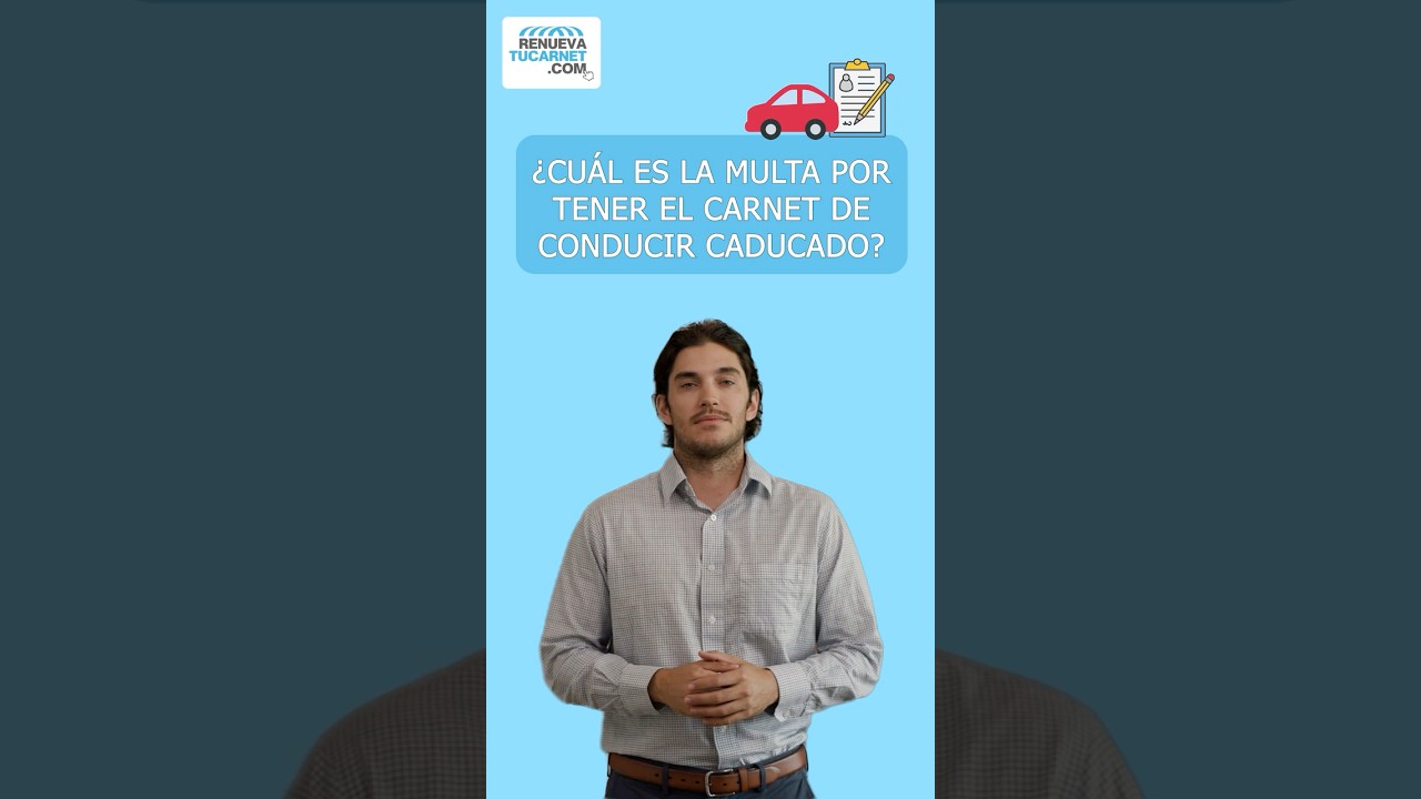 multa por dni caducado al renovar
