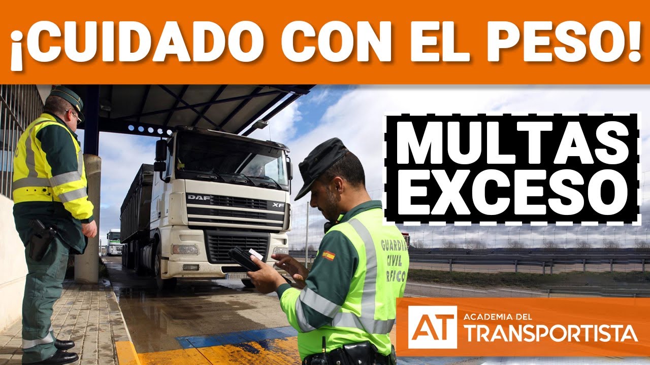 multa por exceso de peso en vehículos de 3500 kg