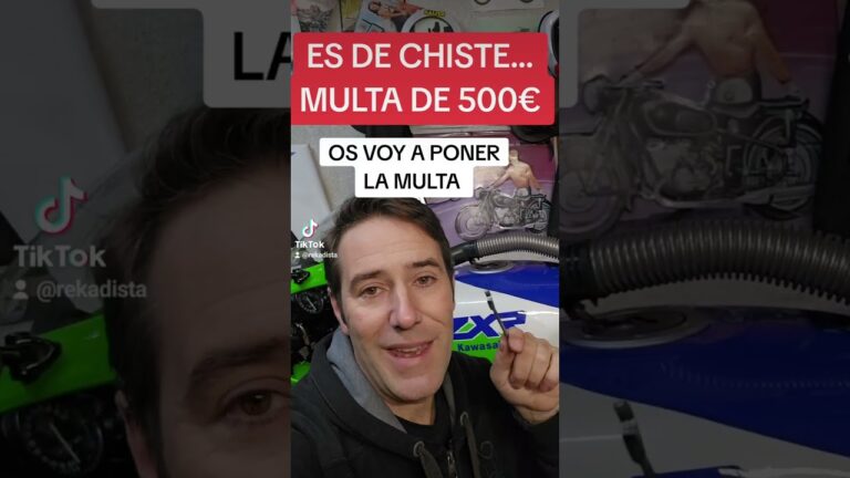 multa por ir sin seguro moto