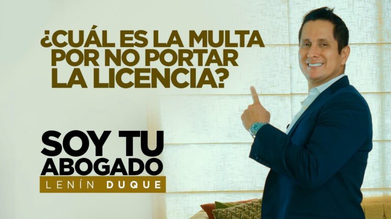 multa por no tener carnet de moto